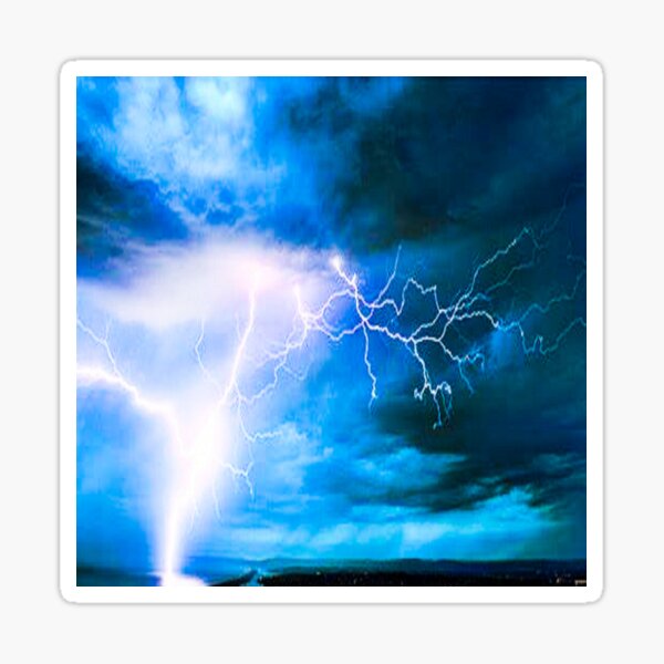 Electrostatic ! Sticker