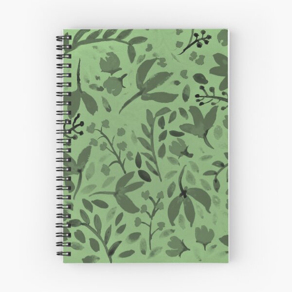 Aperçu de l'œuvre Motif Floral Vert créée et vendue par Brenander.