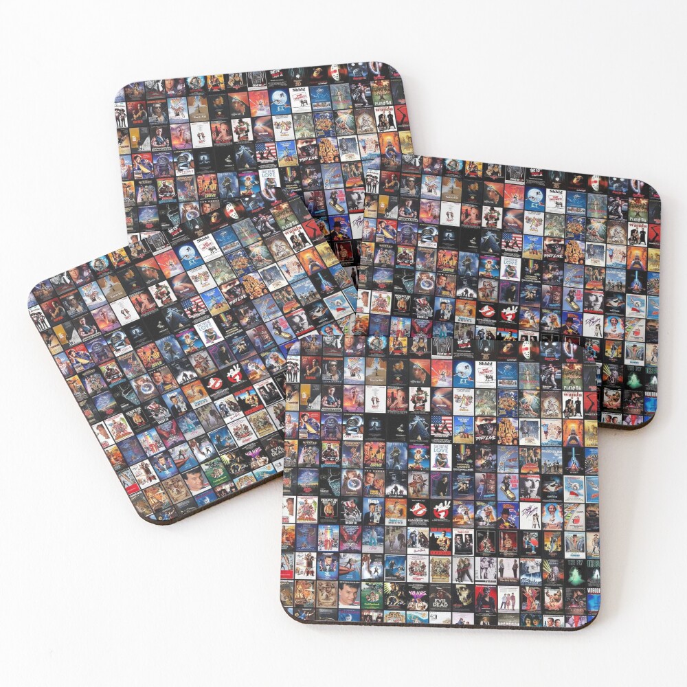 80's movies collage | the best of the best Coasters (Set of 4)