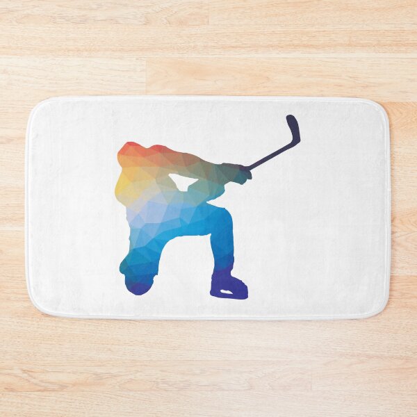 Item preview, Hockey player hitting a puck designed and sold by binti163.