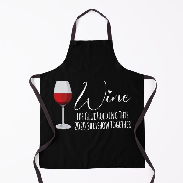 Item preview, Wine The Glue Holding This 2020 Shitshow Together Gifts For Men and Women, Gift Halloween Day, Thanksgiving, Christmas Day designed and sold by DaliAlimentos.