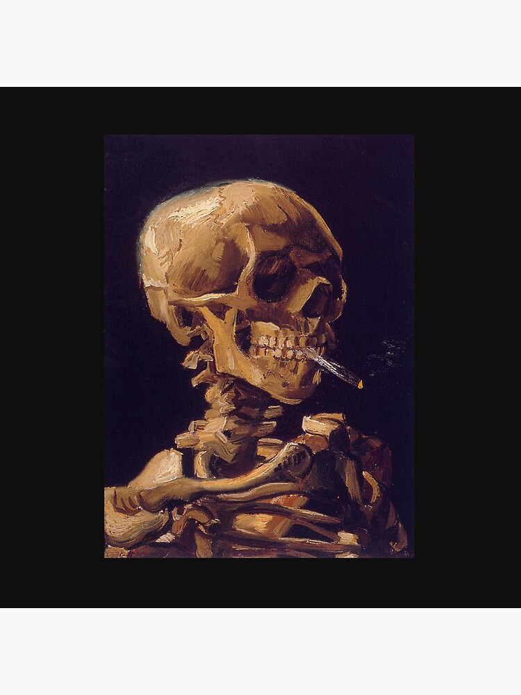 Vincent Van Gogh's 'Skull with a Burning Cigarette' 