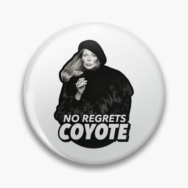 Item preview, No Regrets Coyote Joan Joni Anderson Mitchell designed and sold by Cuttintees.