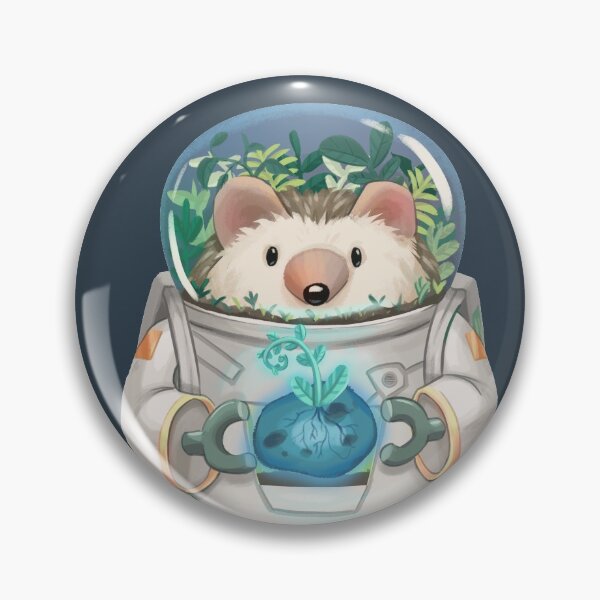 Item preview, Solar Punk Space Hedgehog finds a Meteor designed and sold by Pameloo.