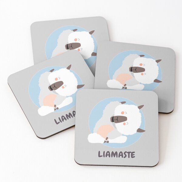 Item preview, Llamaste - Llama Yoga Meditating designed and sold by Kaos Urbanwear.