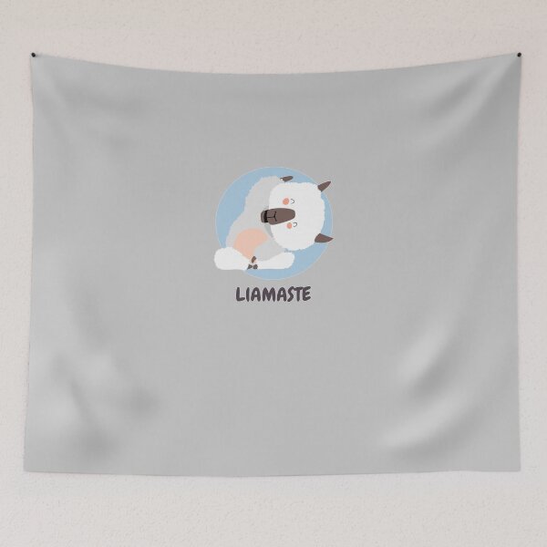 Item preview, Llamaste - Llama Yoga Meditating designed and sold by Kaos Urbanwear.