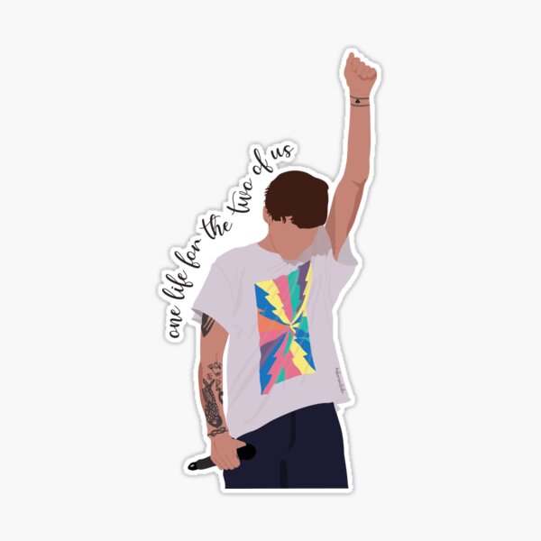 Louis Tomlinson Two of Us Vinyl Sticker Louis Tomlinson -  UK