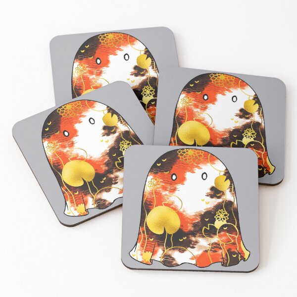 Item preview, Koi-waii Koi Fish Ghost with Gilded Lilies designed and sold by arterialmotive.