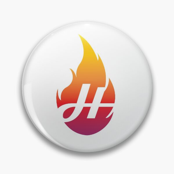 Item preview, Colorful Flame Letter "H" Art designed and sold by BroncoPatterson.