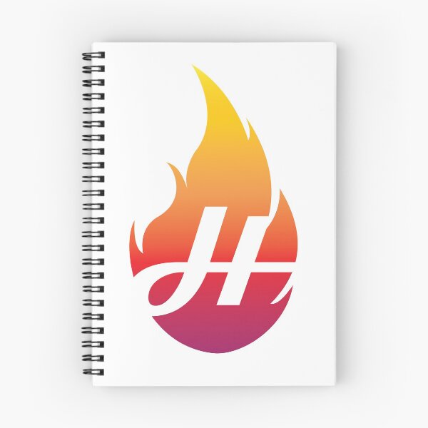 Item preview, Colorful Flame Letter "H" Art designed and sold by BroncoPatterson.