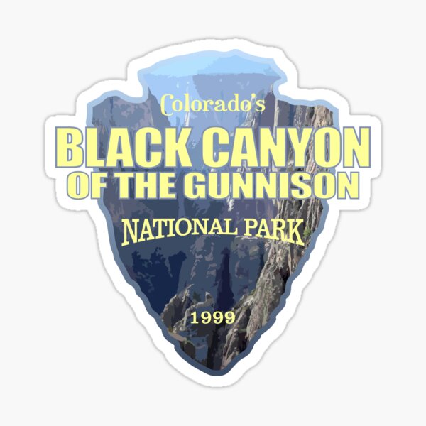 Item preview, Black Canyon of the Gunnison National Park (arrowhead) designed and sold by curranmorgan.