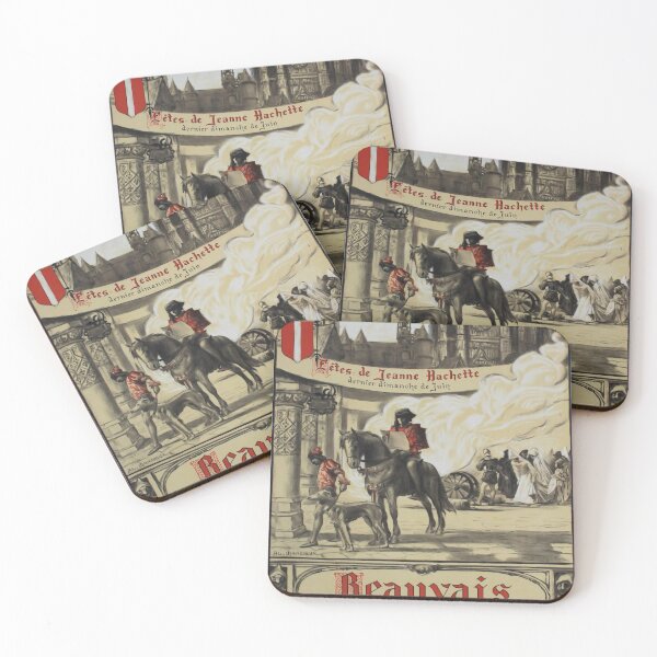 Item preview, Beauvais retro poster designed and sold by CorasPosters.