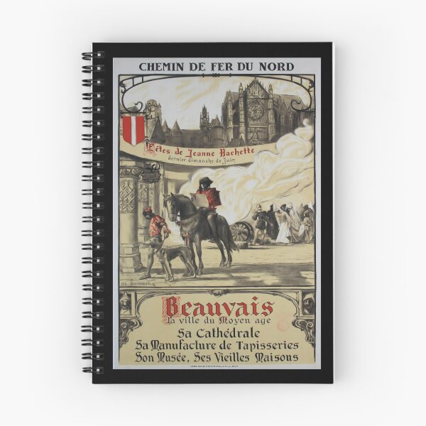 Item preview, Beauvais retro poster designed and sold by CorasPosters.