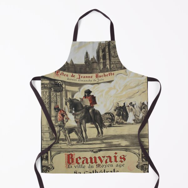 Item preview, Beauvais retro poster designed and sold by CorasPosters.