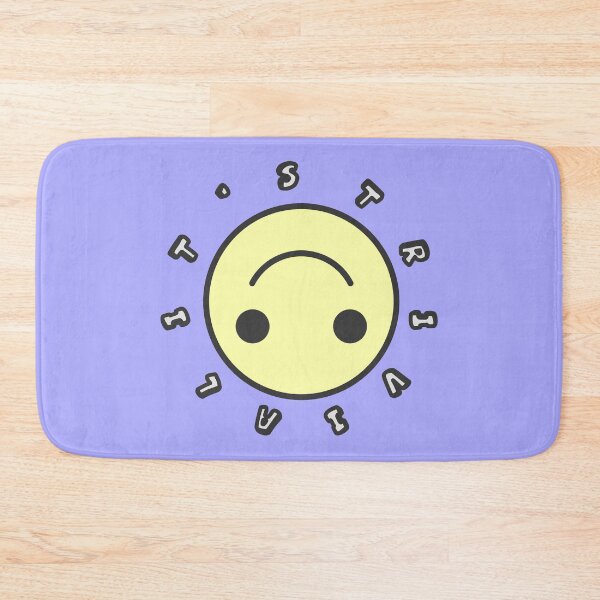 Item preview, It's Trivial Upside Down Smiley Face designed and sold by tremendoustees.
