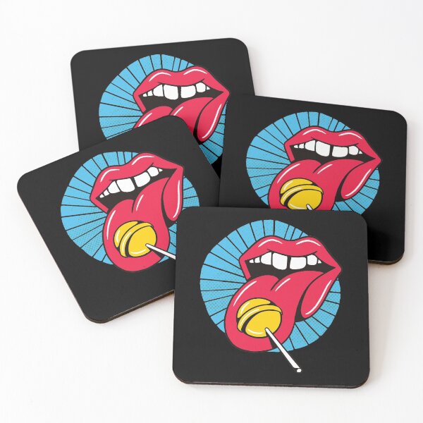 Item preview, Lollipop Lips Pop Art designed and sold by infleims.