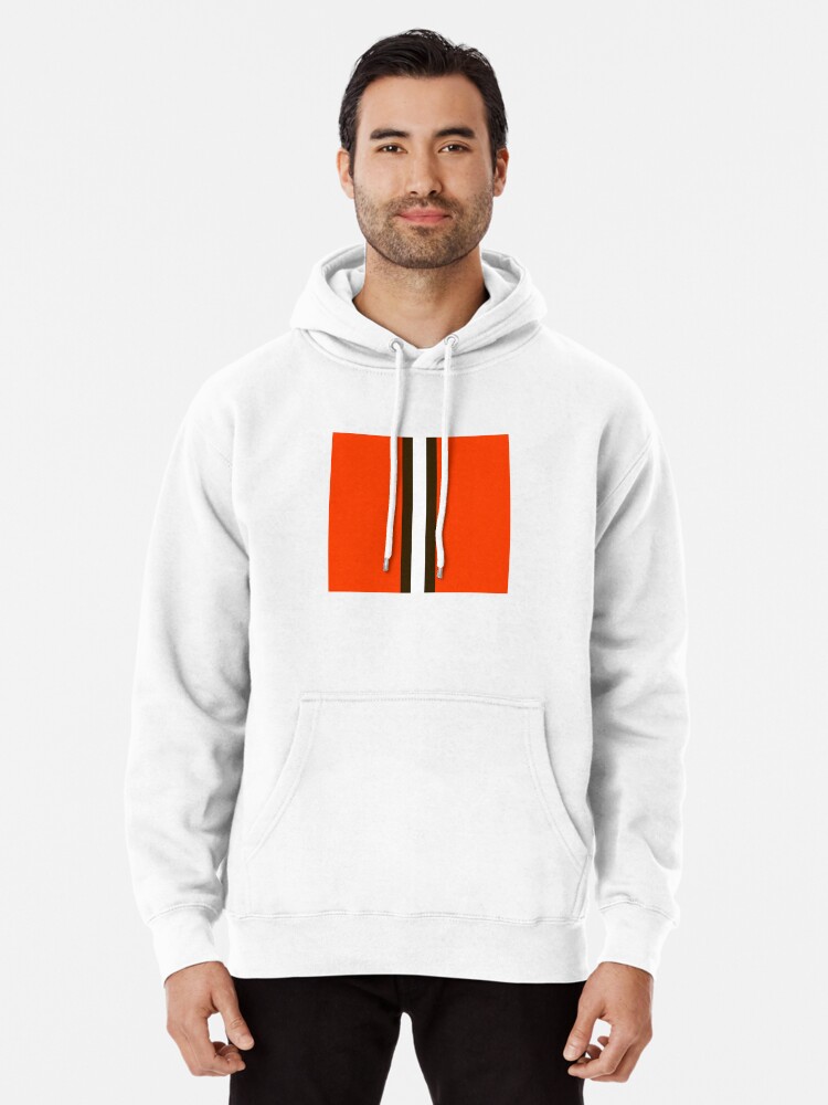 Cleveland Browns Stripe Lightweight Hoodie for Sale by corbrand