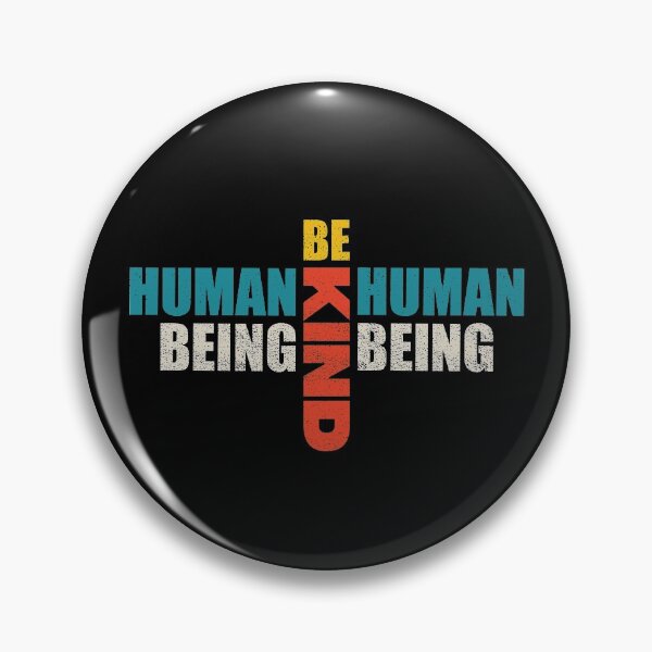 Item preview, Retro vintage Be Kind Human Being designed and sold by OdmiDesign.