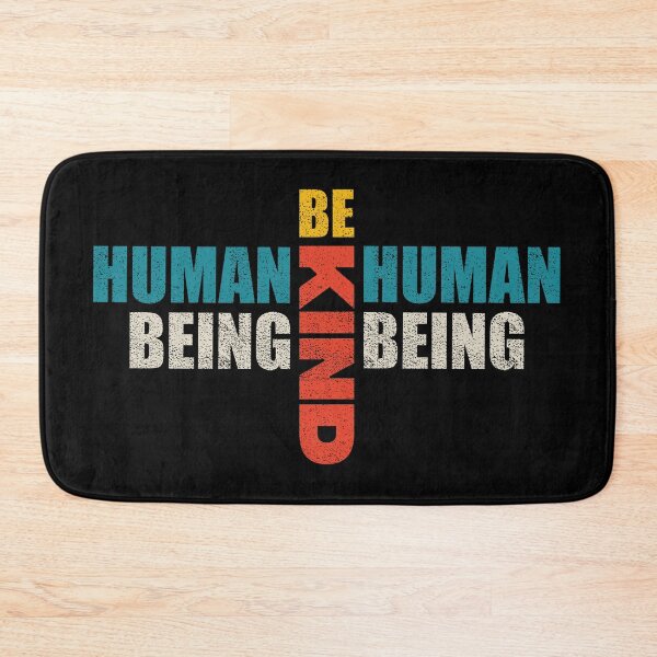 Item preview, Retro vintage Be Kind Human Being designed and sold by OdmiDesign.