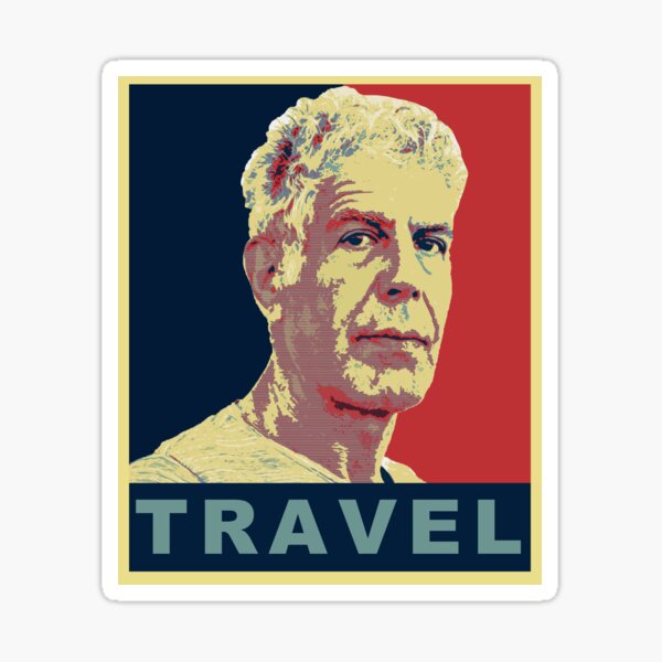 Item preview, Travel - Anthony Bourdain designed and sold by akoontz21.