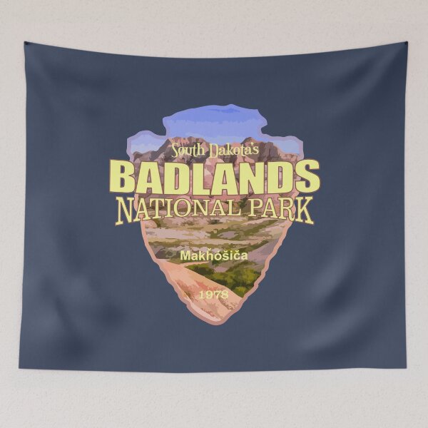 Item preview, Badlands National Park (arrowhead) designed and sold by curranmorgan.