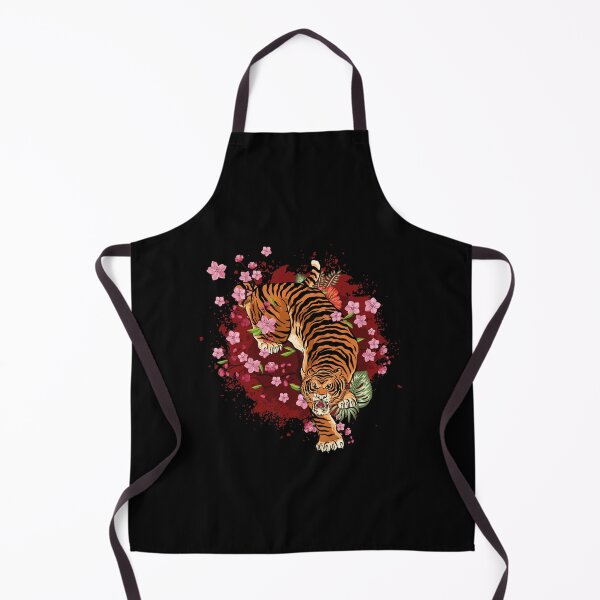 Item preview, Tiger Japanese Cherry Blossom Flowers Asian Style Art Design designed and sold by NomYen ..