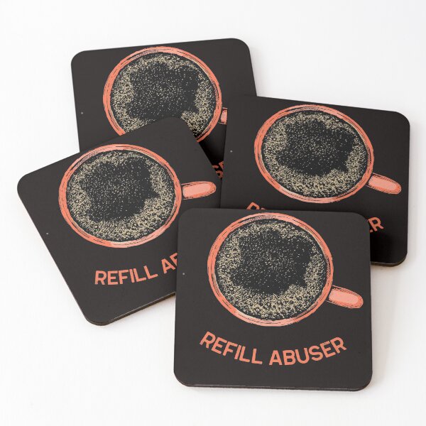 Item preview, Coffee Addicts Anonymous Refill Abuser designed and sold by davestees506.