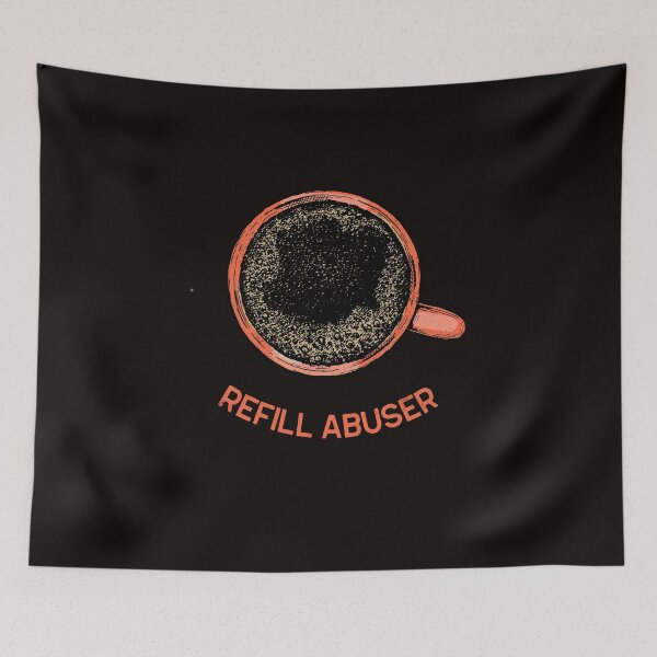 Item preview, Coffee Addicts Anonymous Refill Abuser designed and sold by davestees506.