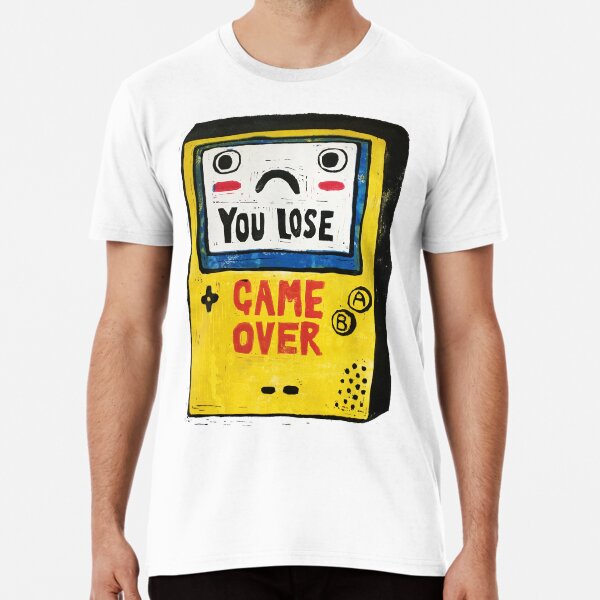 pix Yellow Aesthetic Gifts game over aesthetic gifts merchandise redbubble