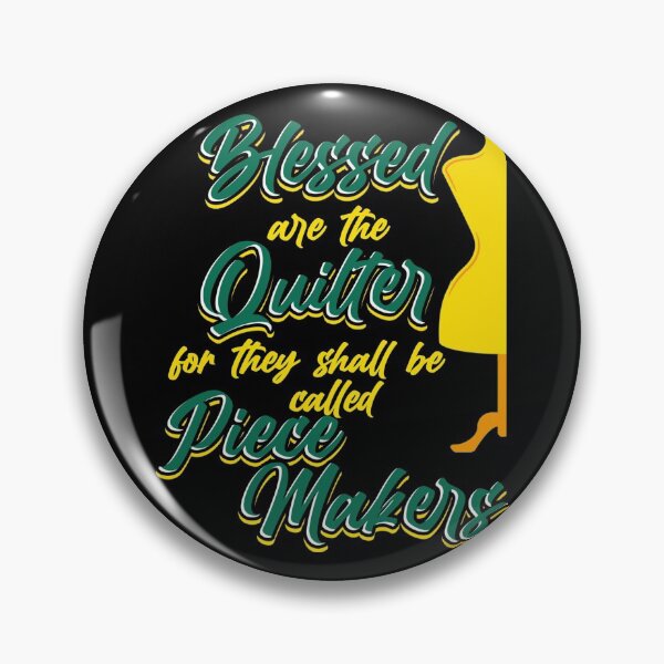 Item preview, Blessed Quilter shall be Piece Makers | Quilting and Sewist designed and sold by Dancing Dolphin Crafts.
