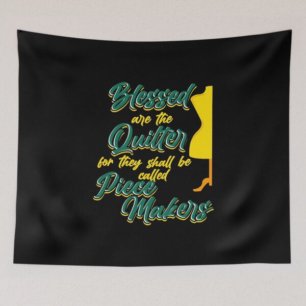 Item preview, Blessed Quilter shall be Piece Makers | Quilting and Sewist designed and sold by Dancing Dolphin Crafts.