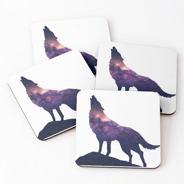 Artikelvorschau, Wolf Howling Galaxy Raumschattenbild entworfen und verkauft von Lukasc.