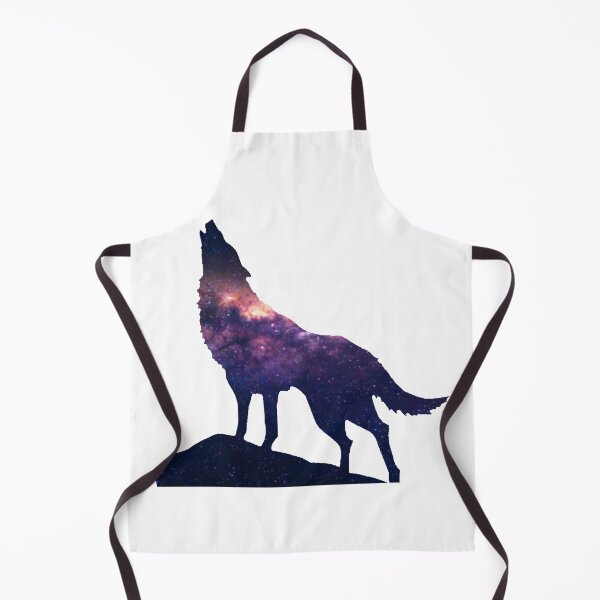 Item preview, Wolf Howling Galaxy space silhouette designed and sold by Lukasc.