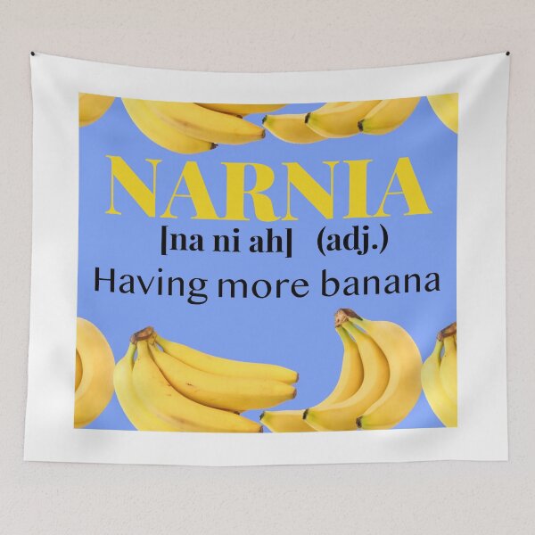 Item preview, Narnia - more banana designed and sold by jonfun1.
