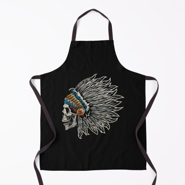 Item preview, Native American Indian Chief Indigenous Headdresses Motorcycle Art Design designed and sold by NomYen ..
