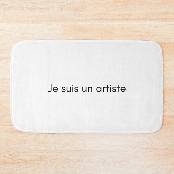 Item preview, Je suis un artiste designed and sold by inkypinky4.