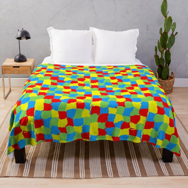 Item preview, Colourful Abstract Trippy Square Pattern designed and sold by Bingo Muchacho.