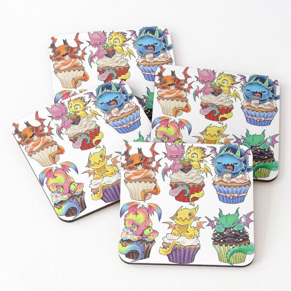 Item preview, Cupcake dragons designed and sold by ArtOfBianca.