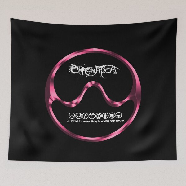 Item preview, Chromatica Title, Sine, Slogan and Tribes designed and sold by AlertStore.