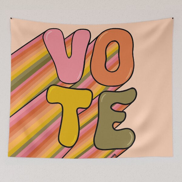 Item preview, Vote designed and sold by doodlebymeg.