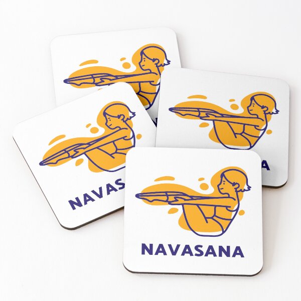 Item preview, Navasana Yoga Design  designed and sold by BLAKVERSE DESIGNS.