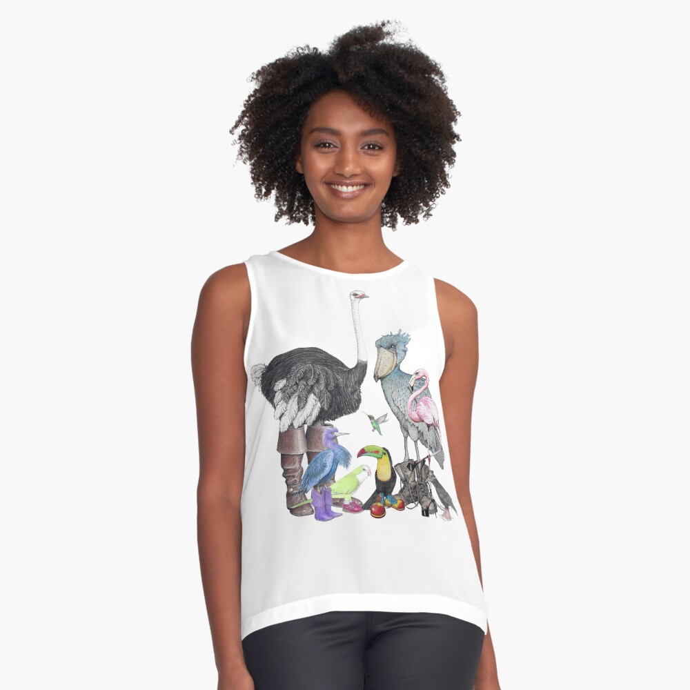 Item preview, Sleeveless Top designed and sold by JimsBirds.