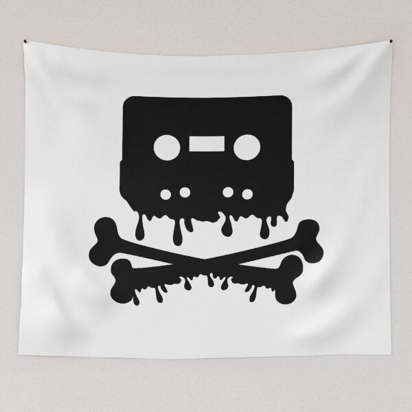 Item preview, Old skool - Skull N Bones - Tape N Bonez Drip Edit -Cassette design designed and sold by onjcdesign.