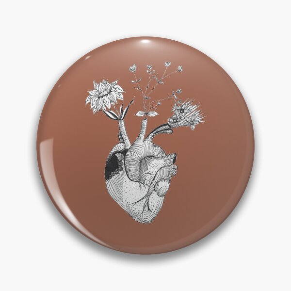 Item preview, Floral Anatomic heart designed and sold by GabyBosen.