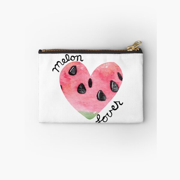 Item preview, Melon Lover with Watercolor Watermelon Heart designed and sold by LovenLaughter.