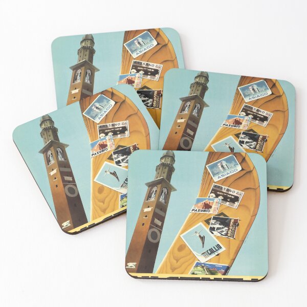 Item preview, Vicenza retro poster designed and sold by CorasPosters.