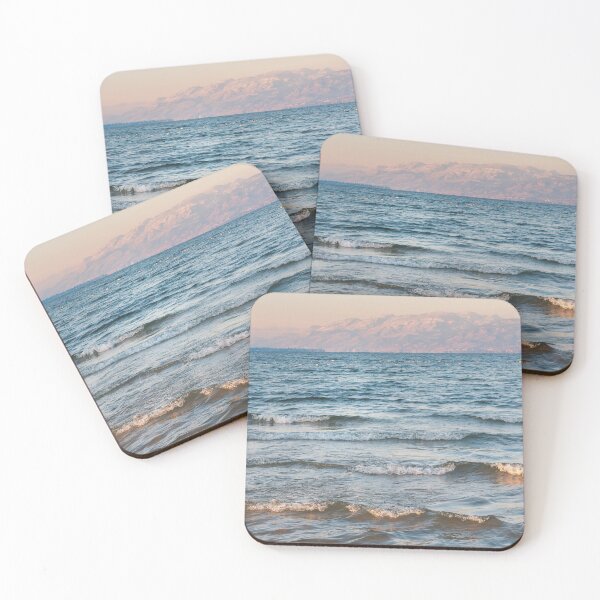 Item preview, Sunset Waves and Mountains designed and sold by Amy Mitchell.