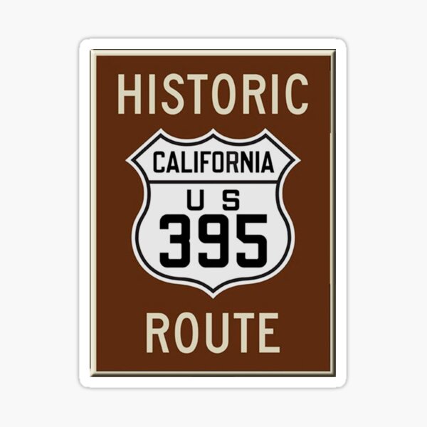 Artikel-Vorschau von Historische Route 395, designt und verkauft von Lawrence Baird.