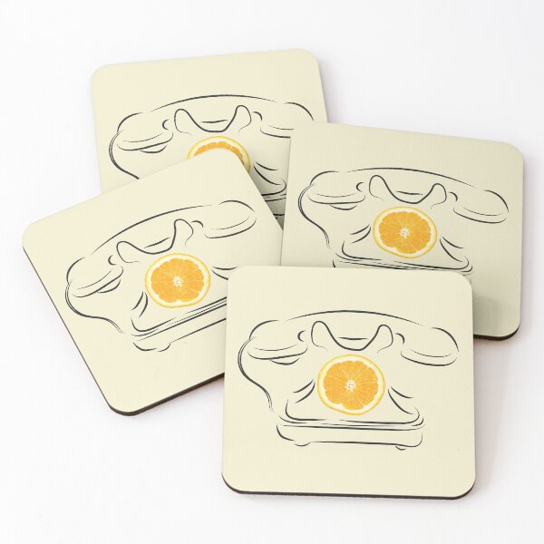 Item preview, orange phone designed and sold by kim tang.