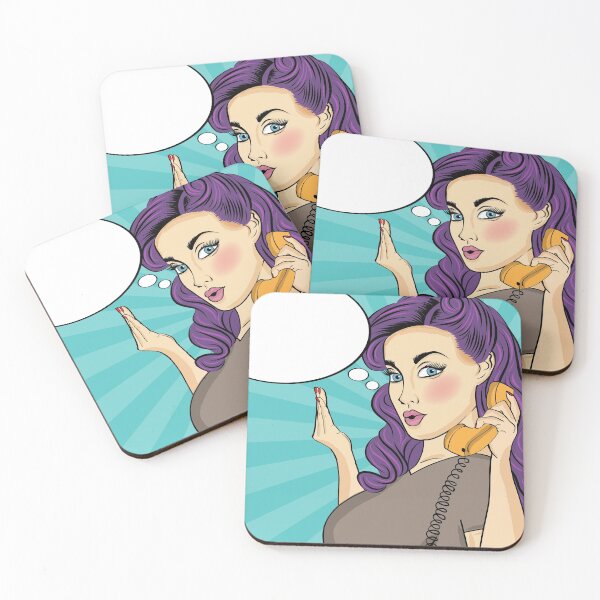 Item preview, Comic retro woman designed and sold by Brendsy.